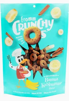 Fromm Crunchy O's Dog treats: Banana
