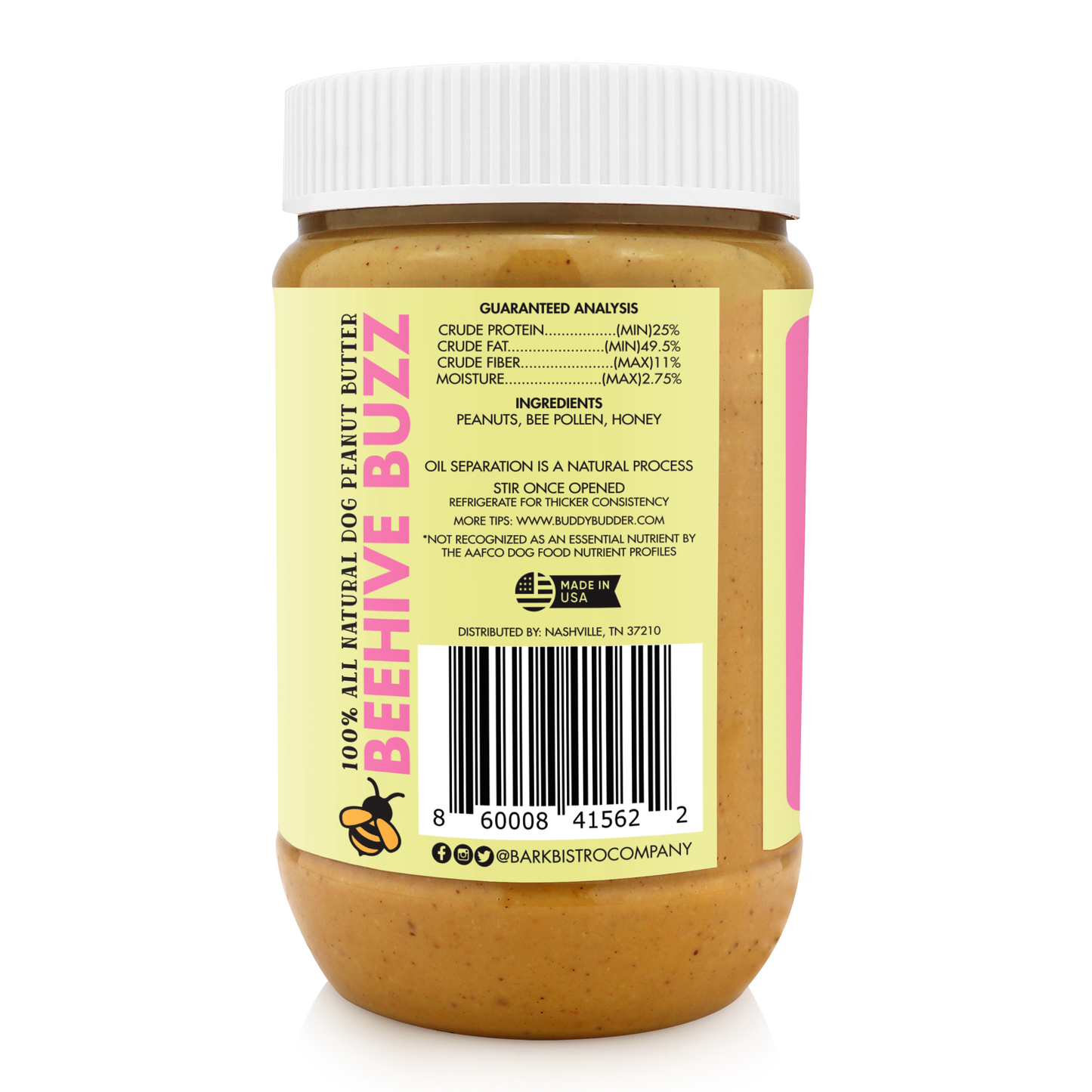Dog Peanut Butter Beehive Buzz Buddy Budder