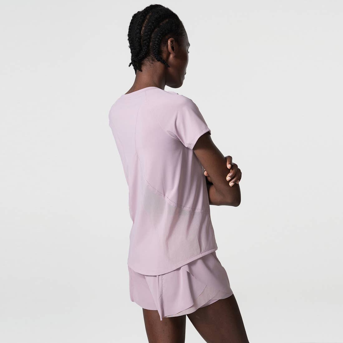 Loose Breathable Yoga Wear Sport Breathable T-Shirt: Pink