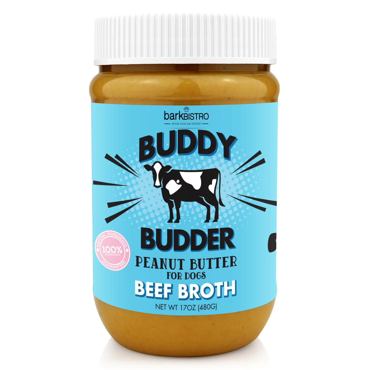 Dog Peanut Butter, Beef Broth Buddy Budder