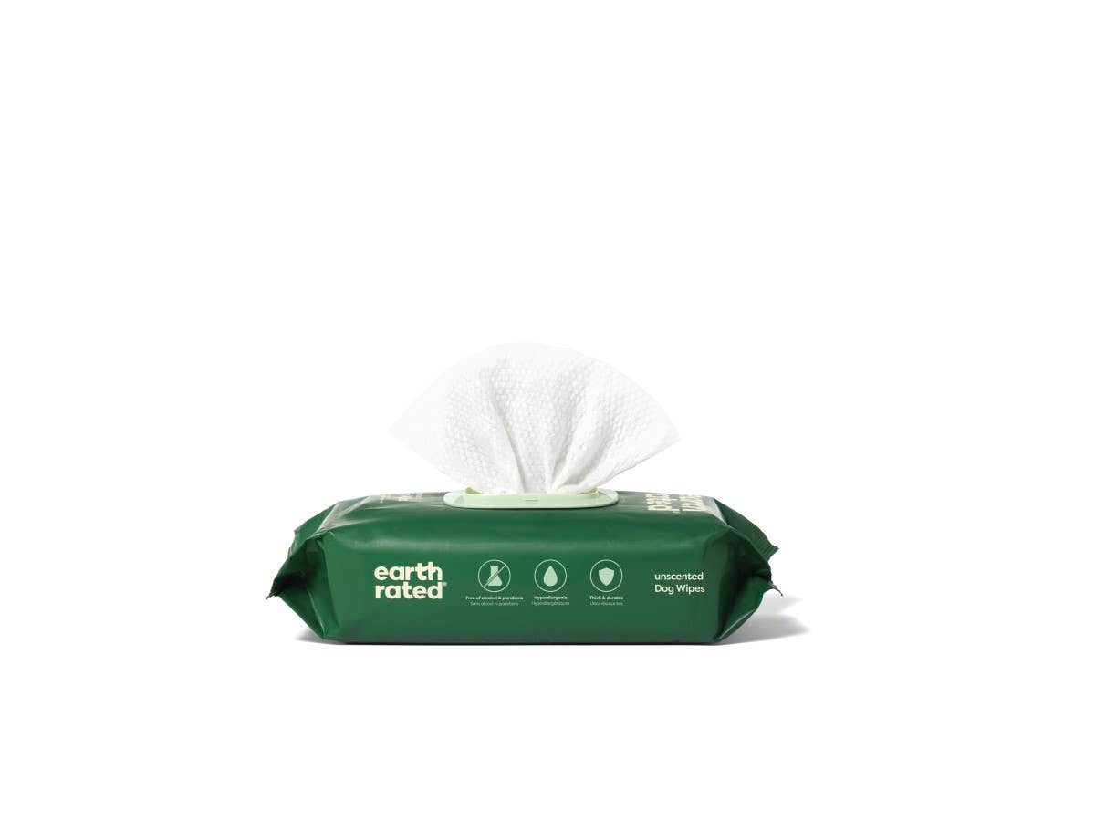 Earth Rated Grooming Wipes