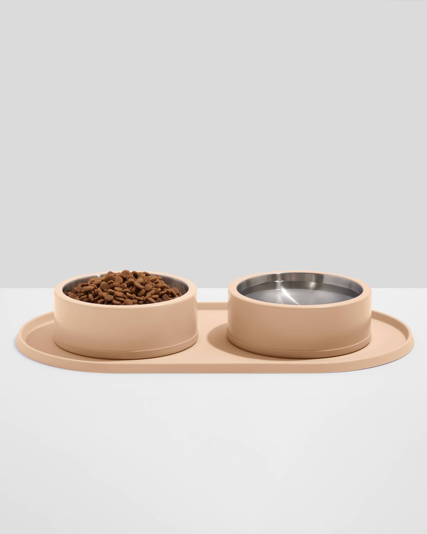 Wild One Silicon Bowl Placemat: Tan