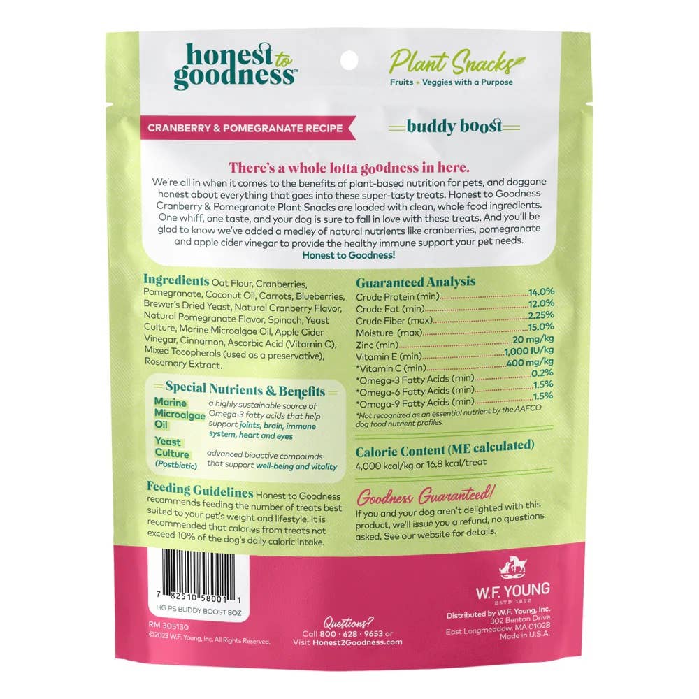 Buddy Boost Cranberry/Pomegranate Treats