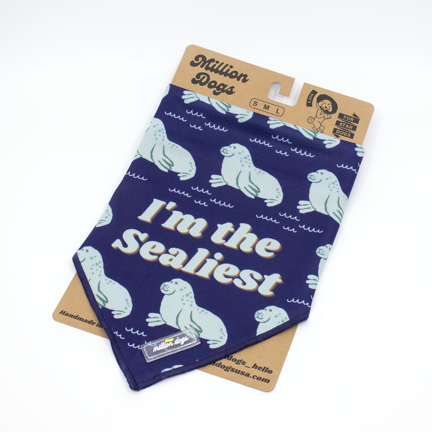 Cooling Dog Bandana - I'm the Sealiest
