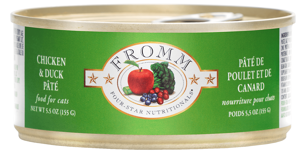 Fromm 4 Star Cat Canned: Chicken & Duck 5.5oz