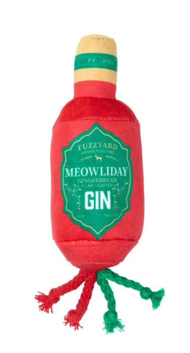 Meowliday Gingerbread Gin - Cat Toy