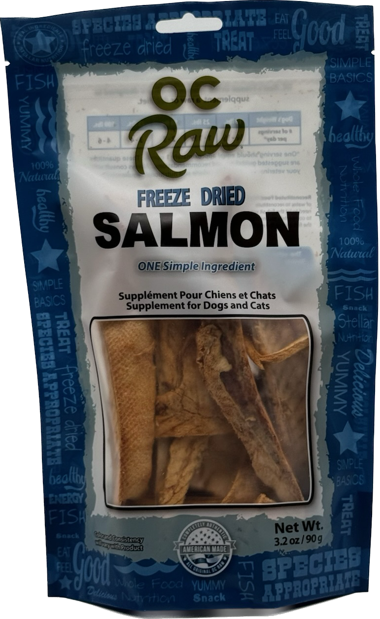 OC Raw Freeze Dried Salmon