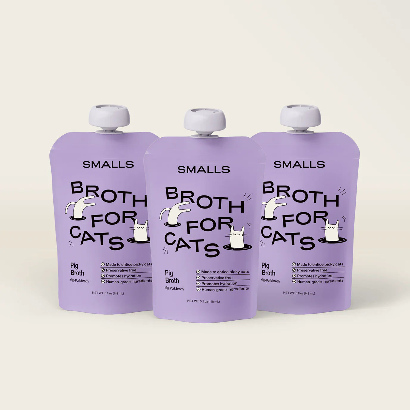 Smalls Cat Broth Pig