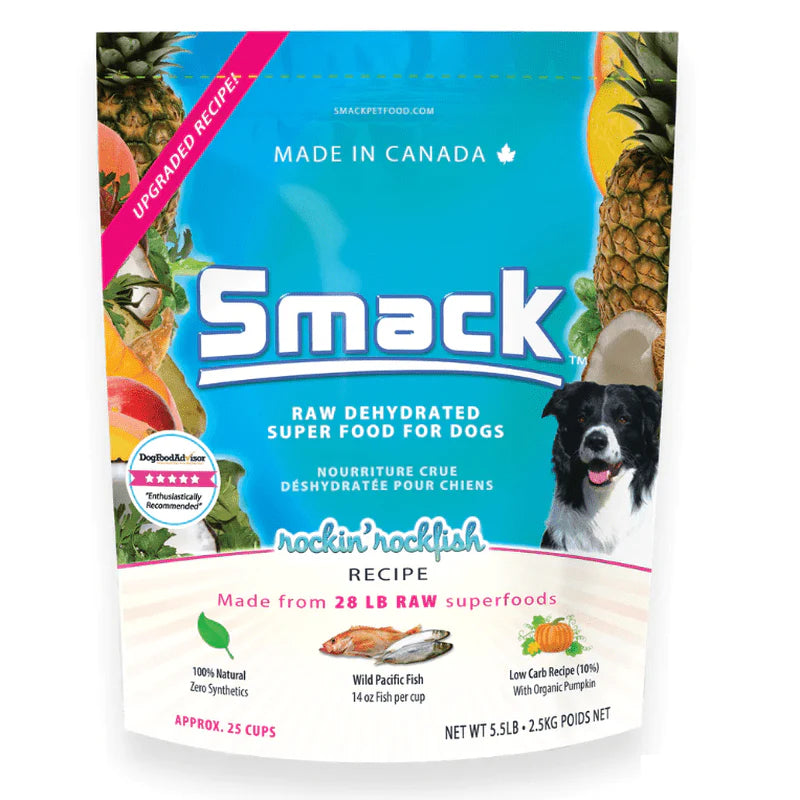 SMACK Rockin Rockfish Dog Food | 7.4 oz