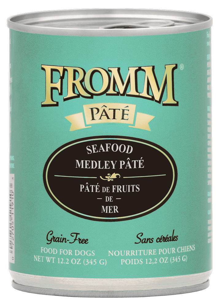 Fromm Dog Canned Pate: Seafood Medley