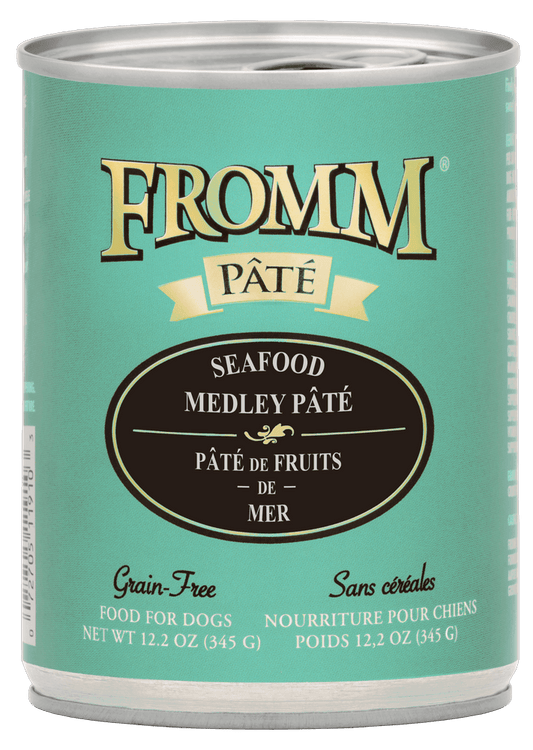 Fromm Dog Canned Pate: Seafood Medley