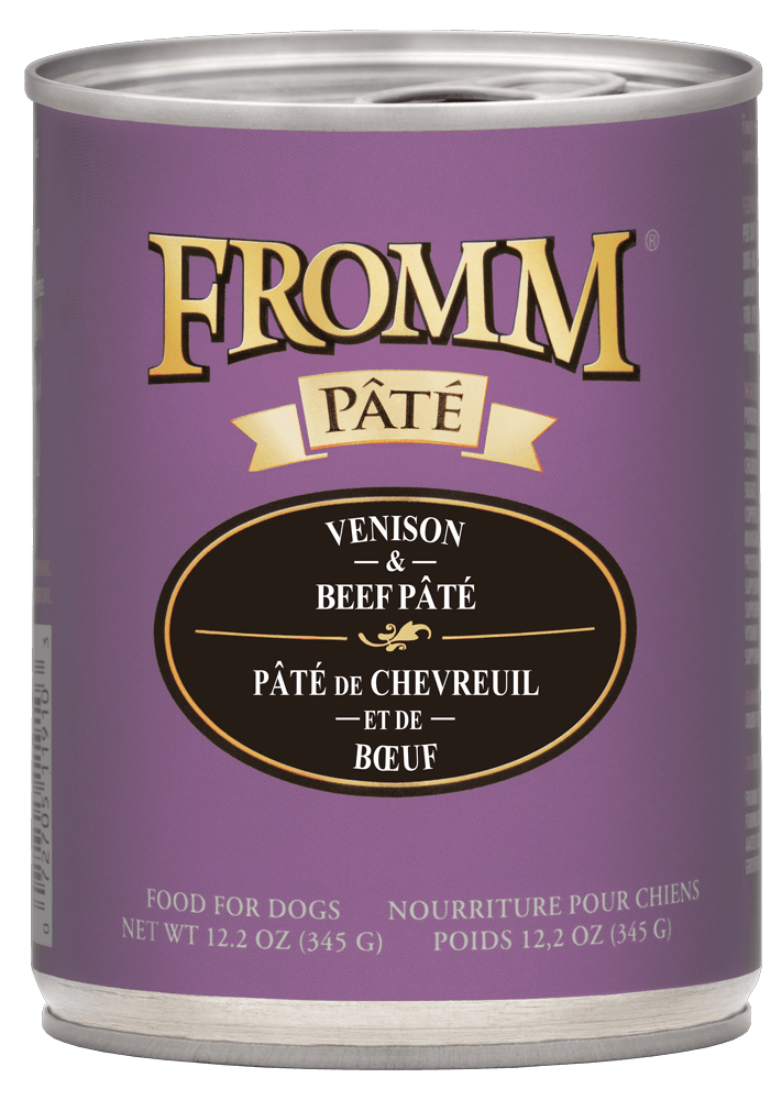 Fromm Dog Canned Pate: Venison/ Beef