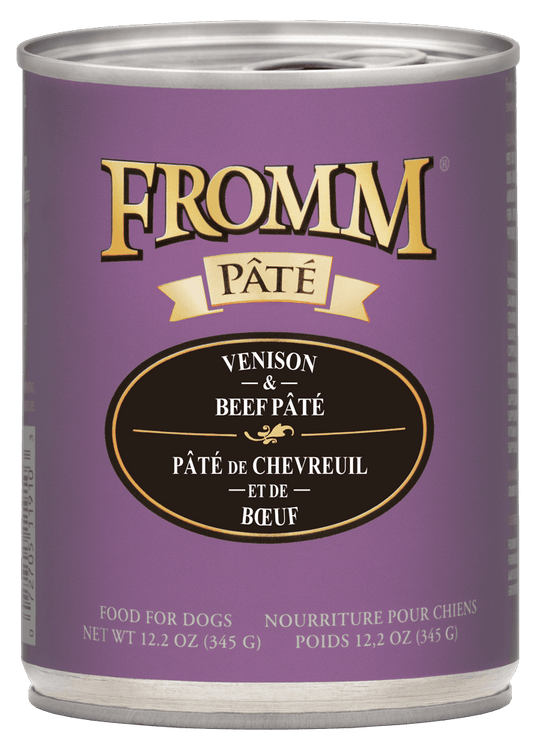 Fromm Dog Canned Pate: Venison/ Beef