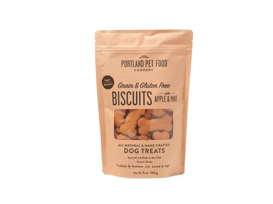 portland pet  Apple & Mint Biscuit Dog Treats