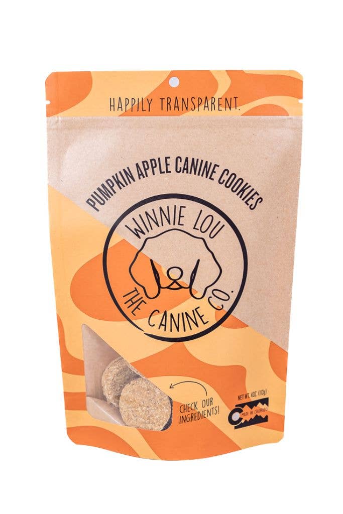 Pumpkin Apple Canine Cookies