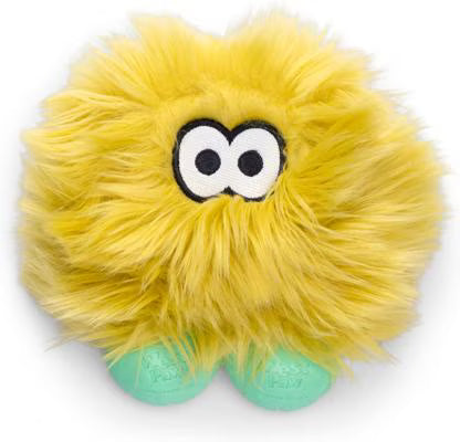 West Paw Rolf Rowdies Dog Toy, Citrus