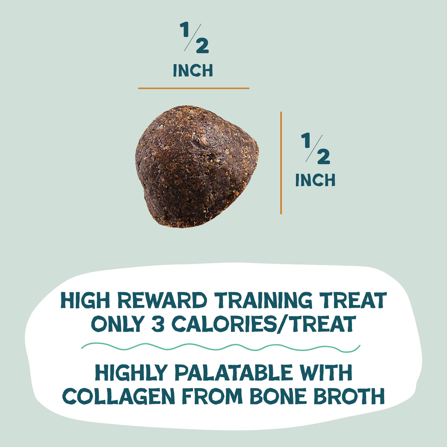 Peanut Butter Bliss Bone Broth Dog Training Treats