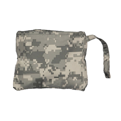 US Army Packable Dog Raincoat - Camo: Medium