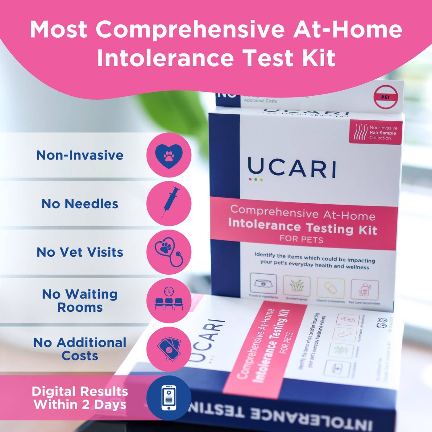 UCARI PET Intolerance Test - Food & Nonfood Trigger