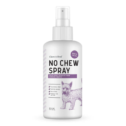No Chew Spray For Dogs & Cats| Dogs Anti Chew Spray| Chew + Heal