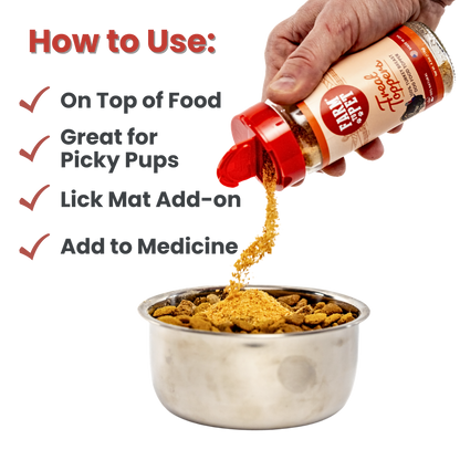 Treat Topper Turkey Dog Food Topper