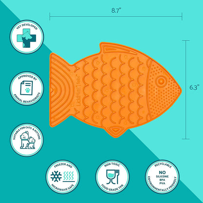 LickiMat Felix: Purple Cat LickMat