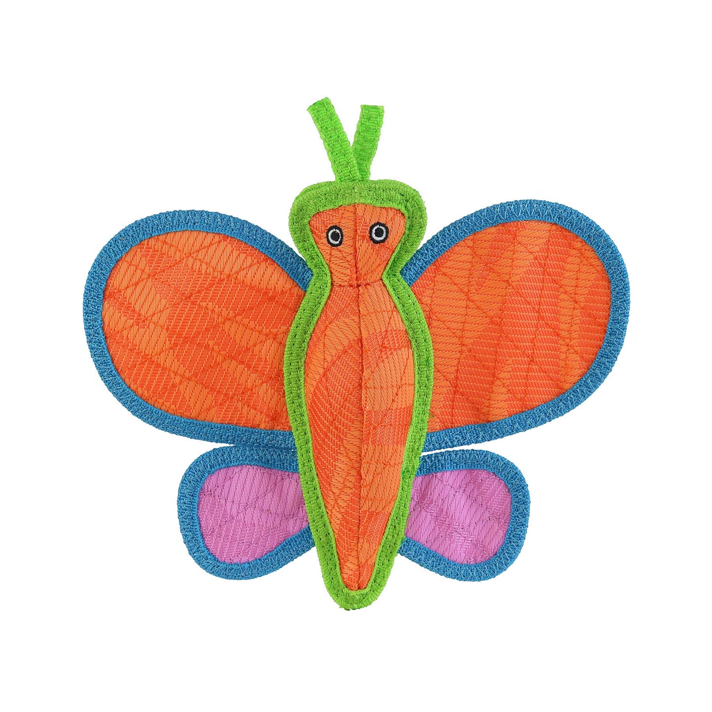 Tuffy DuraForce Butterfly - Durable, Squeaky Dog Toy