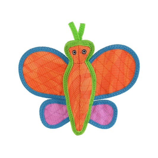 Tuffy DuraForce Butterfly - Durable, Squeaky Dog Toy