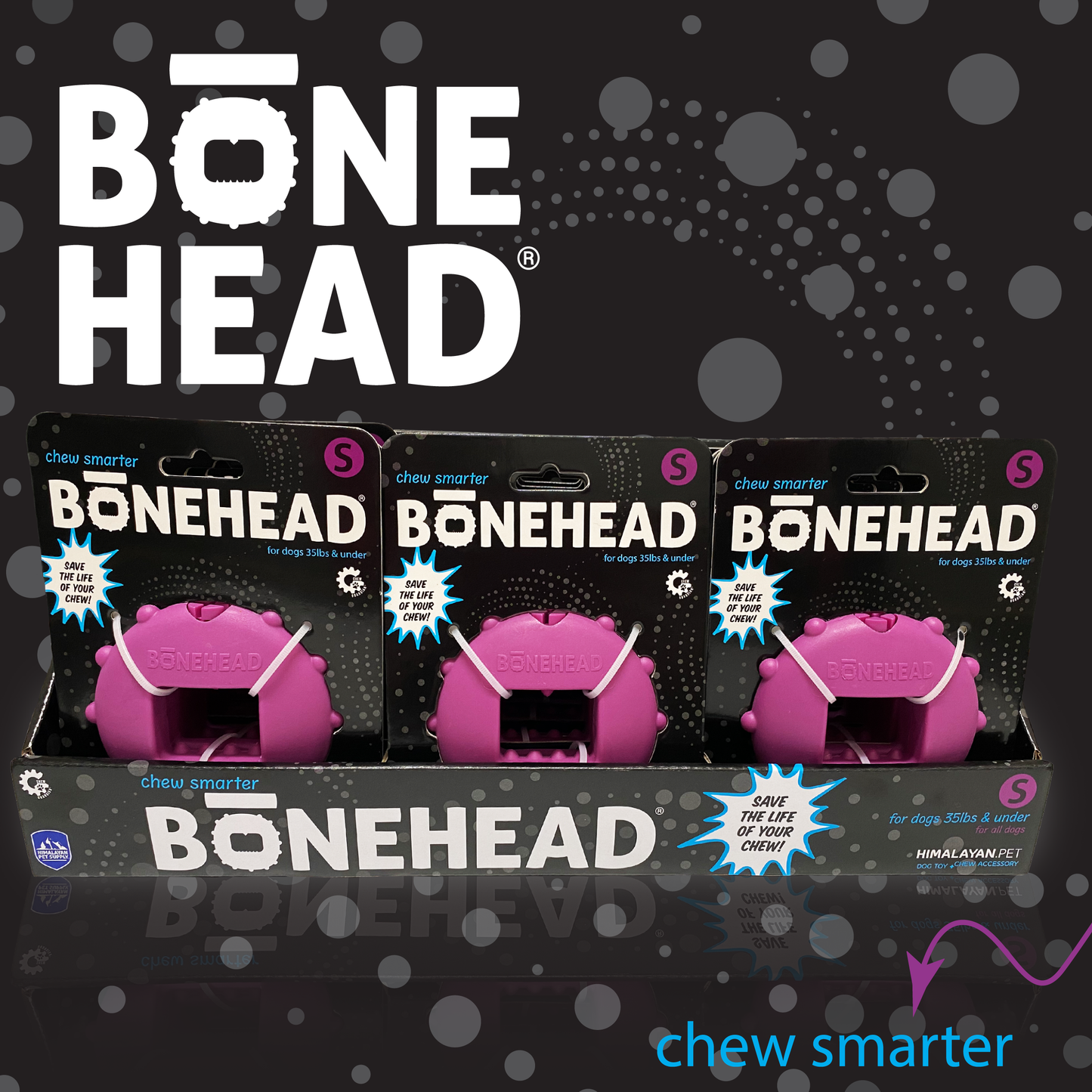 Bonehead Small: Small Yak Chew Holder
