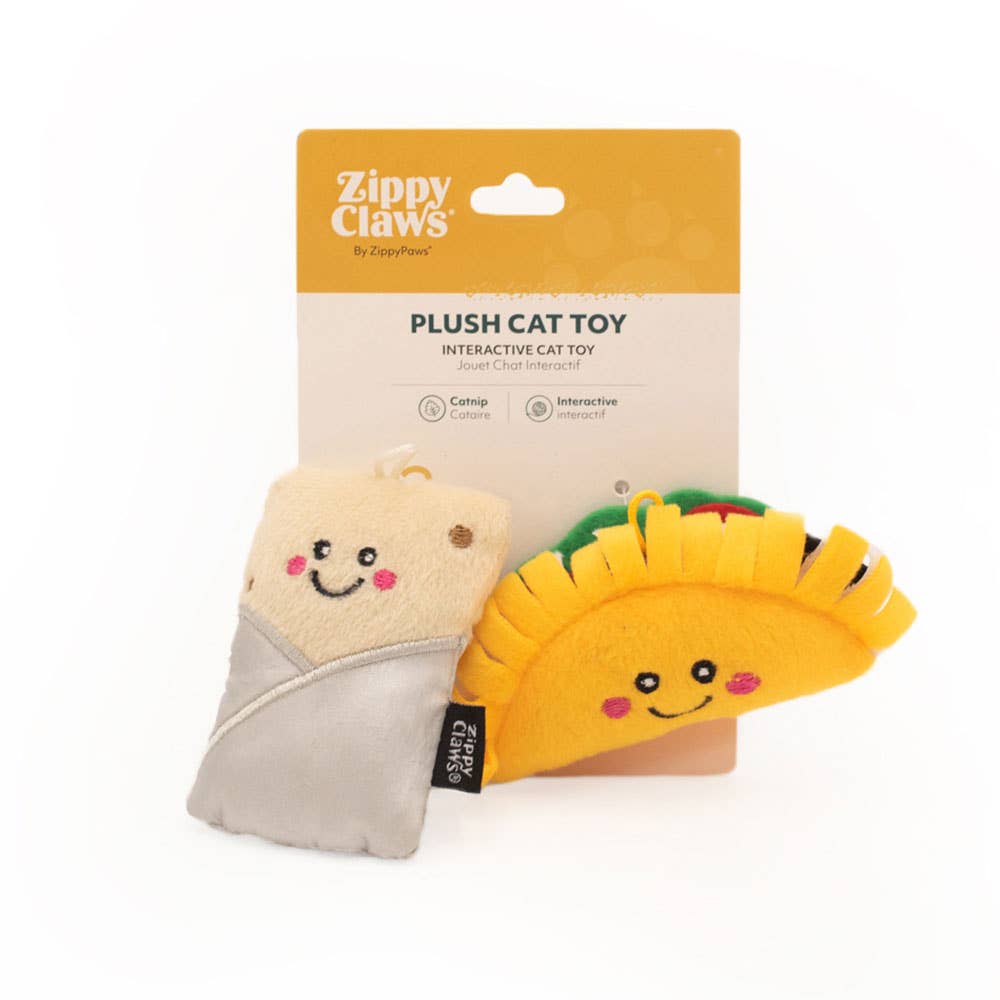 ZippyClaws NomNomz® - Taco and Burrito