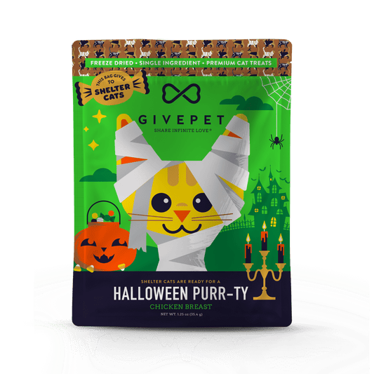 Givepet Cat Treats Haloween Purrty