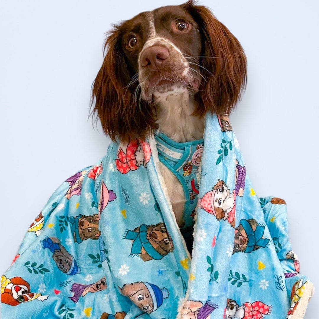 Snow Pawtrol Dog Blanket