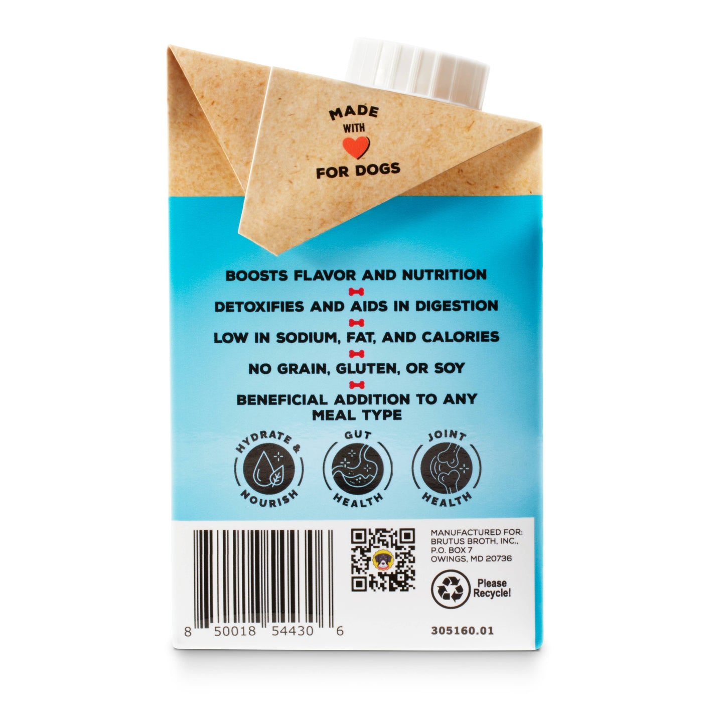 Mini Brutus Broth Hip & Joint Beef Bone Broth