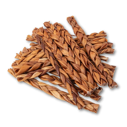 Braided Collagen Stick Dog Treats - 12" Standard