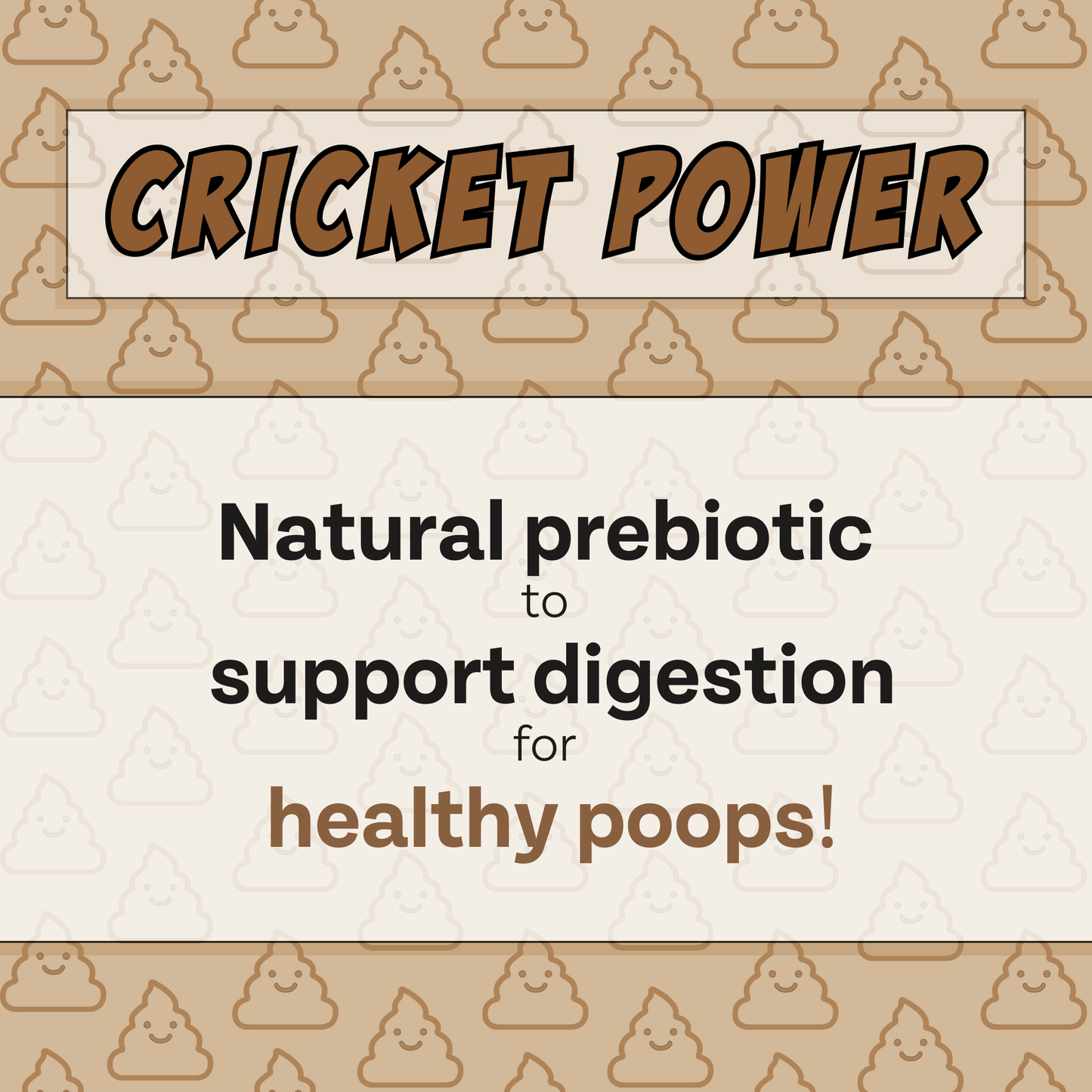 Chippin Superfood Gut-Health Peanut Butter Cricket Pumpkin Treats