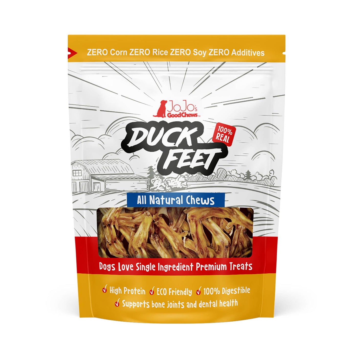 Duck Feet Dog Treats (7-Pack)