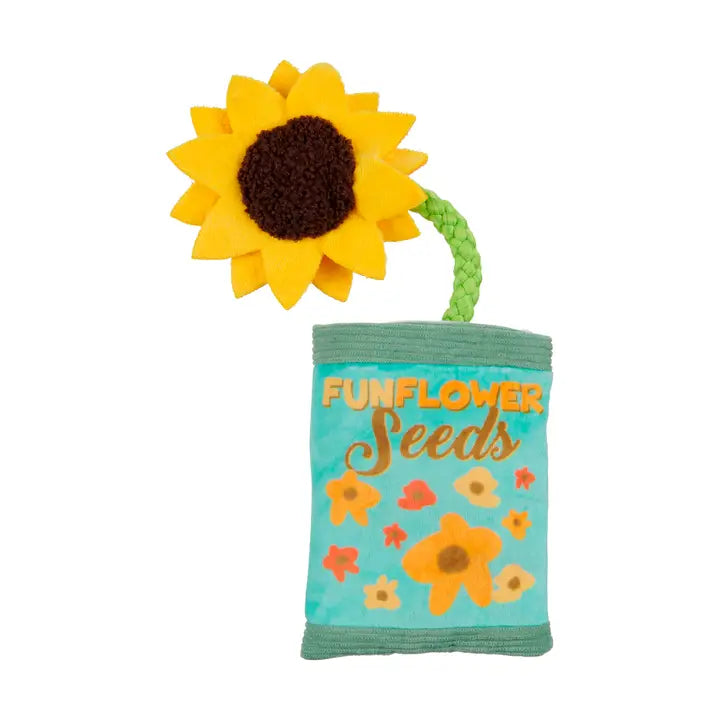 Bark Sunflower Rope Toy