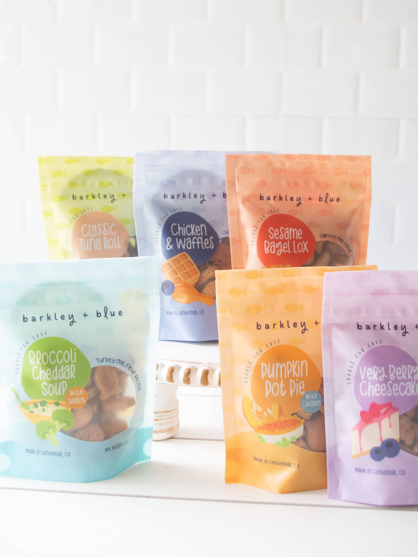 Sesame Bagel Lox Cat Treats - Cat Treat Biscuits