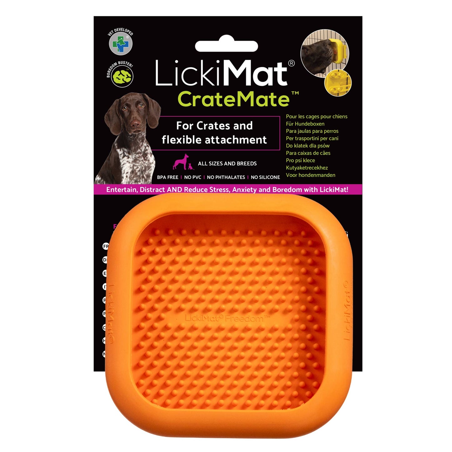 LickiMat CrateMate: Purple