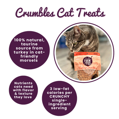 Turkey Crumbles Cat Treats