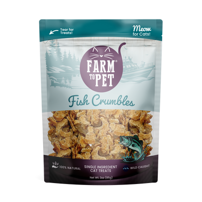 Fish Crumbles Cat Treats