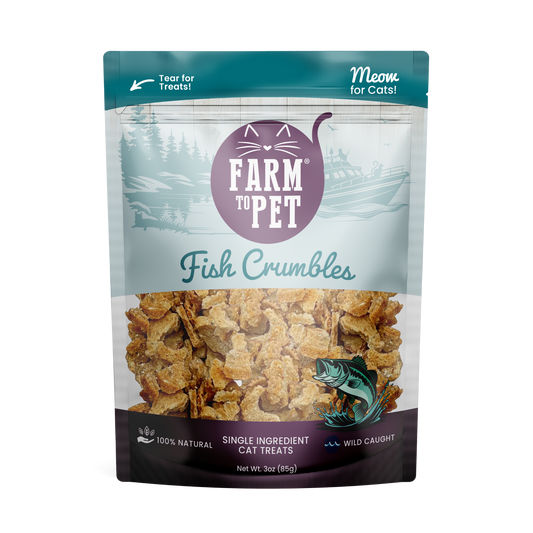 Fish Crumbles Cat Treats