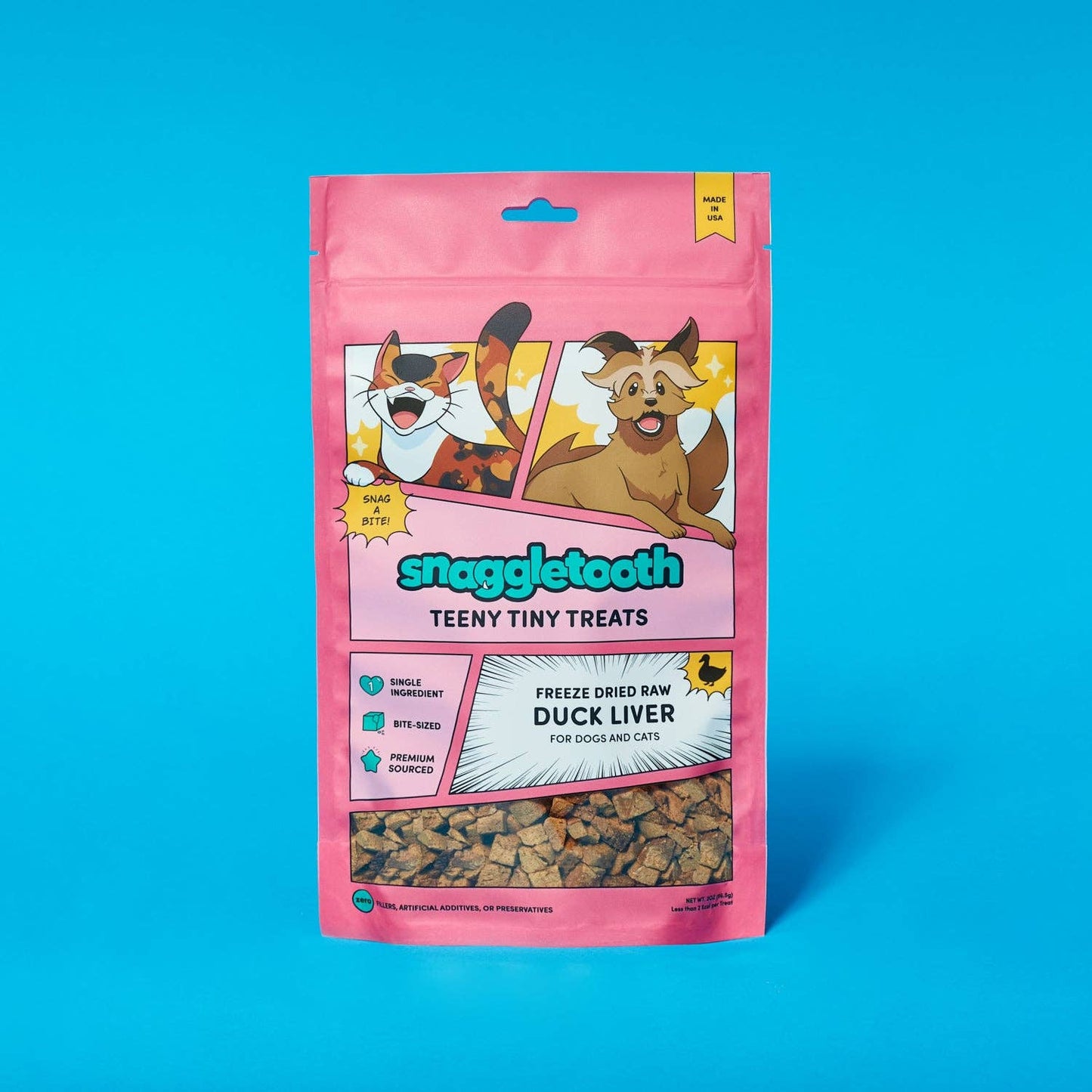 Snaggletooth Duck Liver - Dog Treats