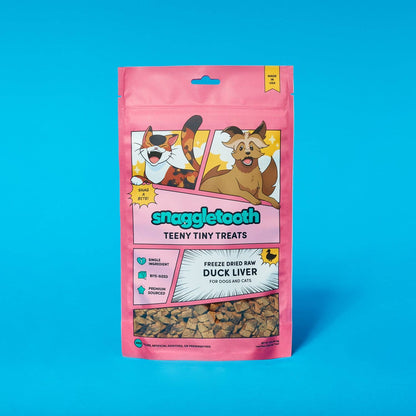 Snaggletooth Duck Liver - Dog Treats