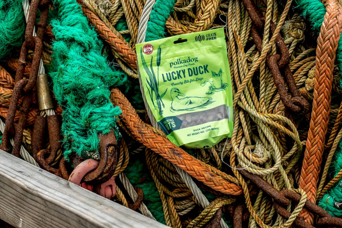 Polka Dog Lucky Duck Dog Treats