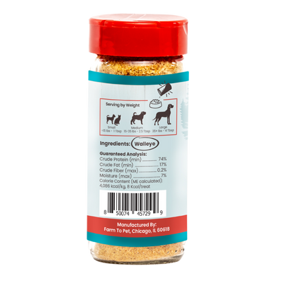 Treat Topper Fish Dog Food Topper