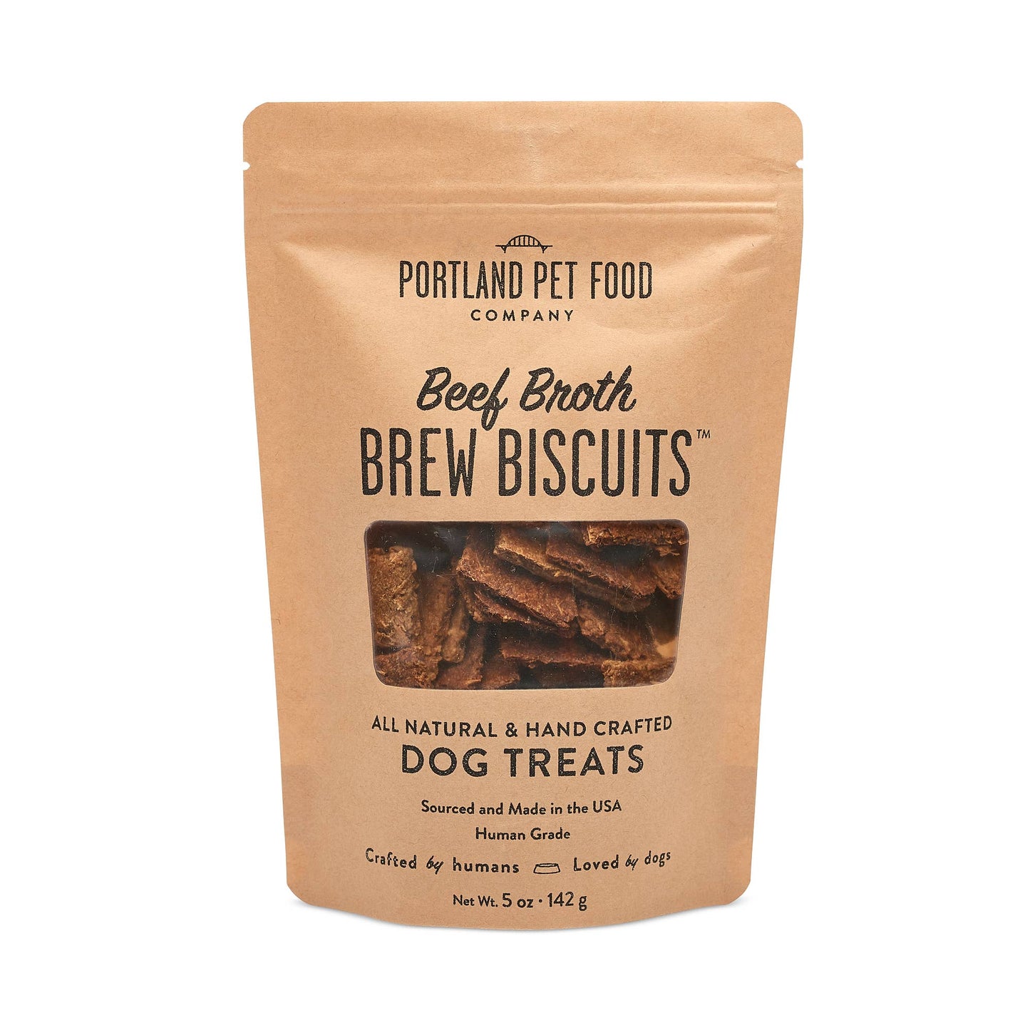 Portland Pet Beef Broth Brew Dog Biscuits
