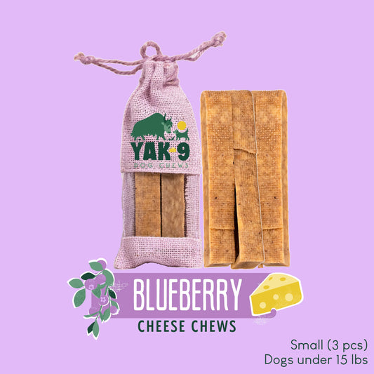 Yak9 Blueberry Yak Chews 3 pack SM