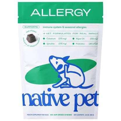 Native Pet Allergy & Immune Chews 60ct