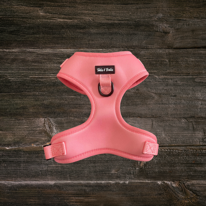 Salmon Pink Pull Over Dog Trail Harness